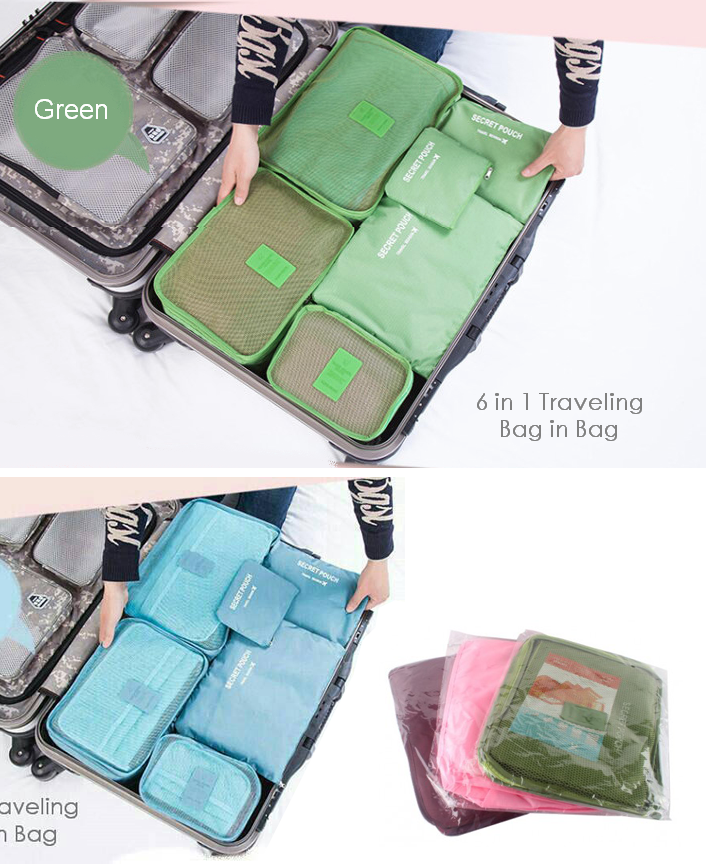 Travel Bag 6 Set 