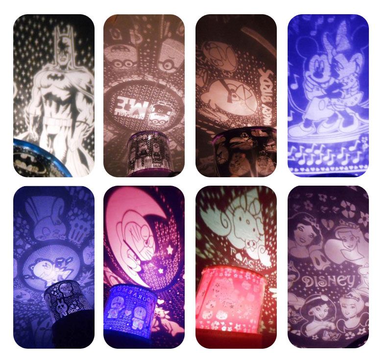 Hasil gambar untuk lampu tidur proyektor karakter Pemandangan