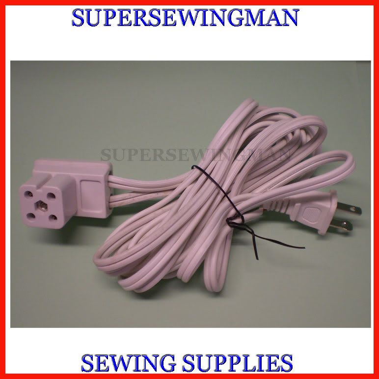 PFAFF POWER LEAD CORD 4 PRONG 9332018591 PFAFF 1147, 1151, 1221