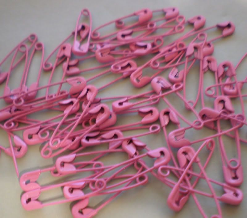 200 PCS. METAL PINK SAFETY PINS SIZE 7/8" eBay
