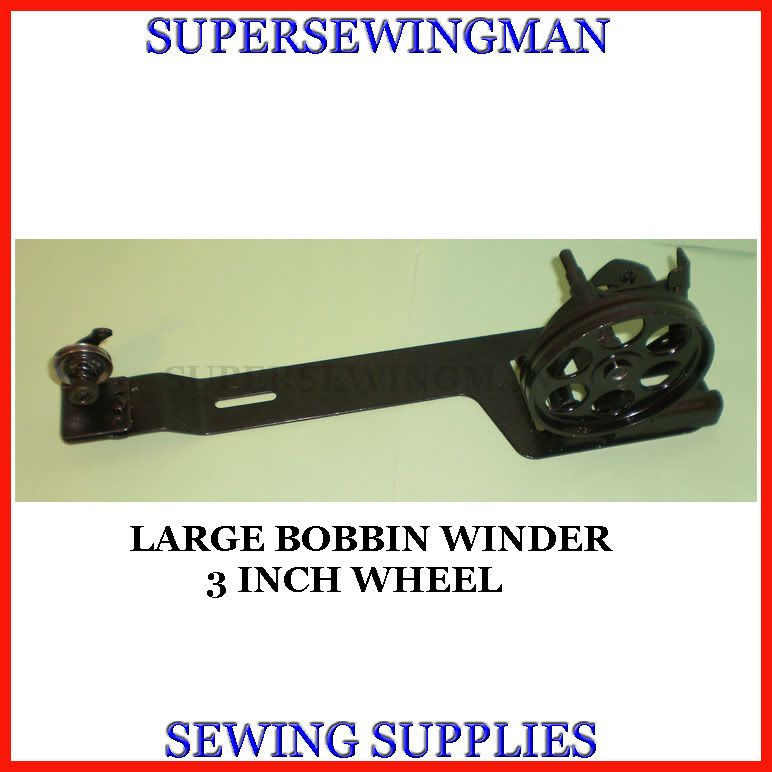 LARGE BOBBIN WINDER FOR INDUSTRIAL SEWING MACHINE JUKI BROTHER SINGER