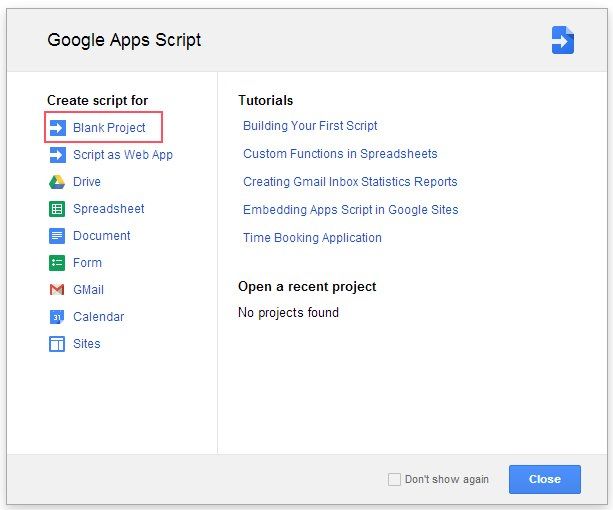 Google app scripts