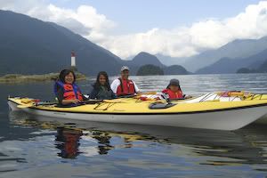 Sea Kayaking Deep Cove, Vancouver