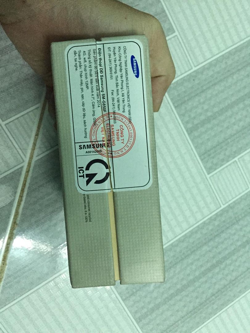 Galaxy Alpha GOLD , Hàng CTy , Likenew, FULLBOX,còn bảo hành gần 12tháng - 6