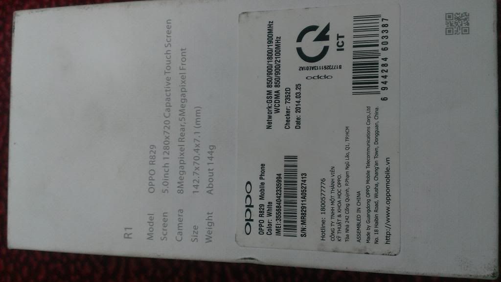 Bán em OppO R1 được tặng . Brandnew . HÀng Cty giá rẻ - 2