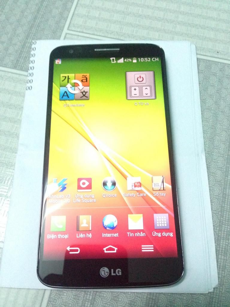 LG G2 F320. máy đẹp keng , FULL phụ kiện , dock sạc , GIá Ok . hình thật ............