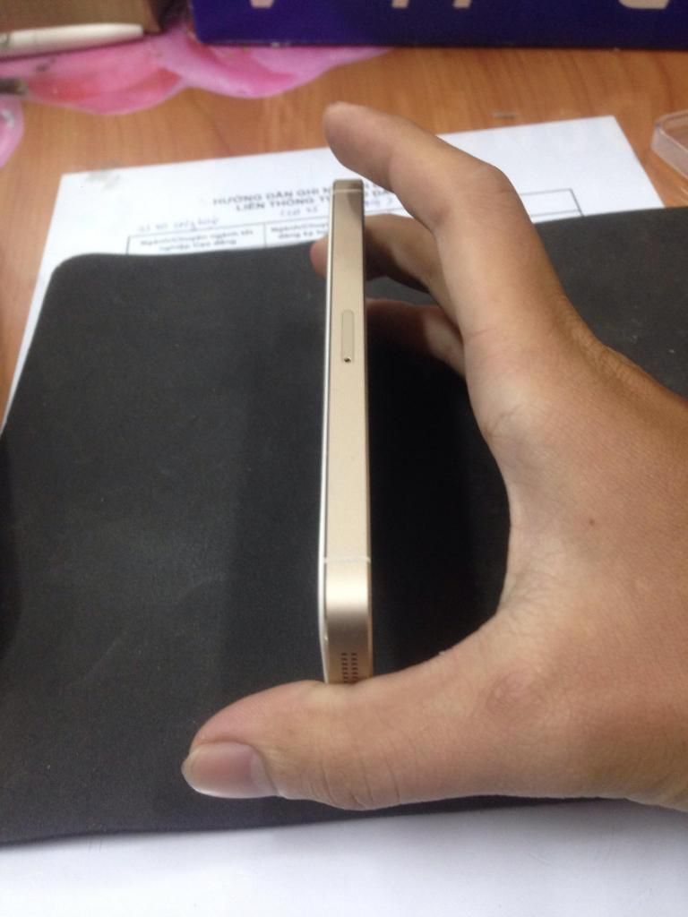 Ip 5-32gb WOrld lên FULL 5S-32Gb GOLD . Giá ok . máy 99% - 3