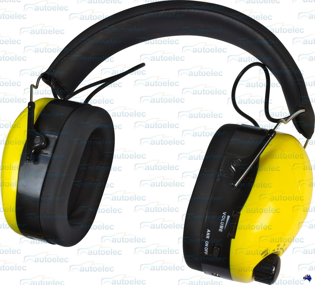 bullant am fm radio headset headphones earmuffs ear muffs yellow