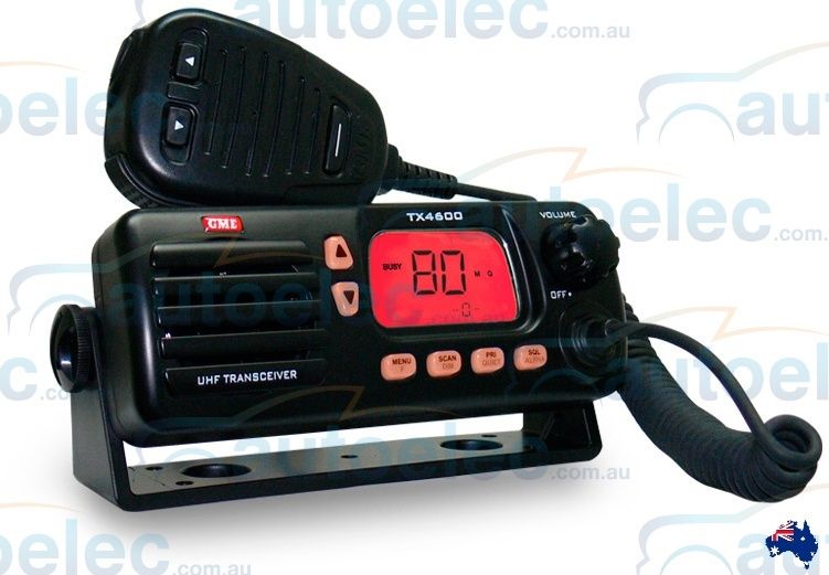 GME 80 CHANNEL TX4600 UHF CB RADIO 5 WATT MODEL NEW TWO WAY 5W 80CH MOBILE