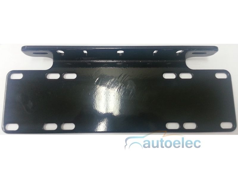 GREAT WHITES GWA0001 DRIVING LIGHT NUMBER PLATE MOUNTING BRACKET FOR 9