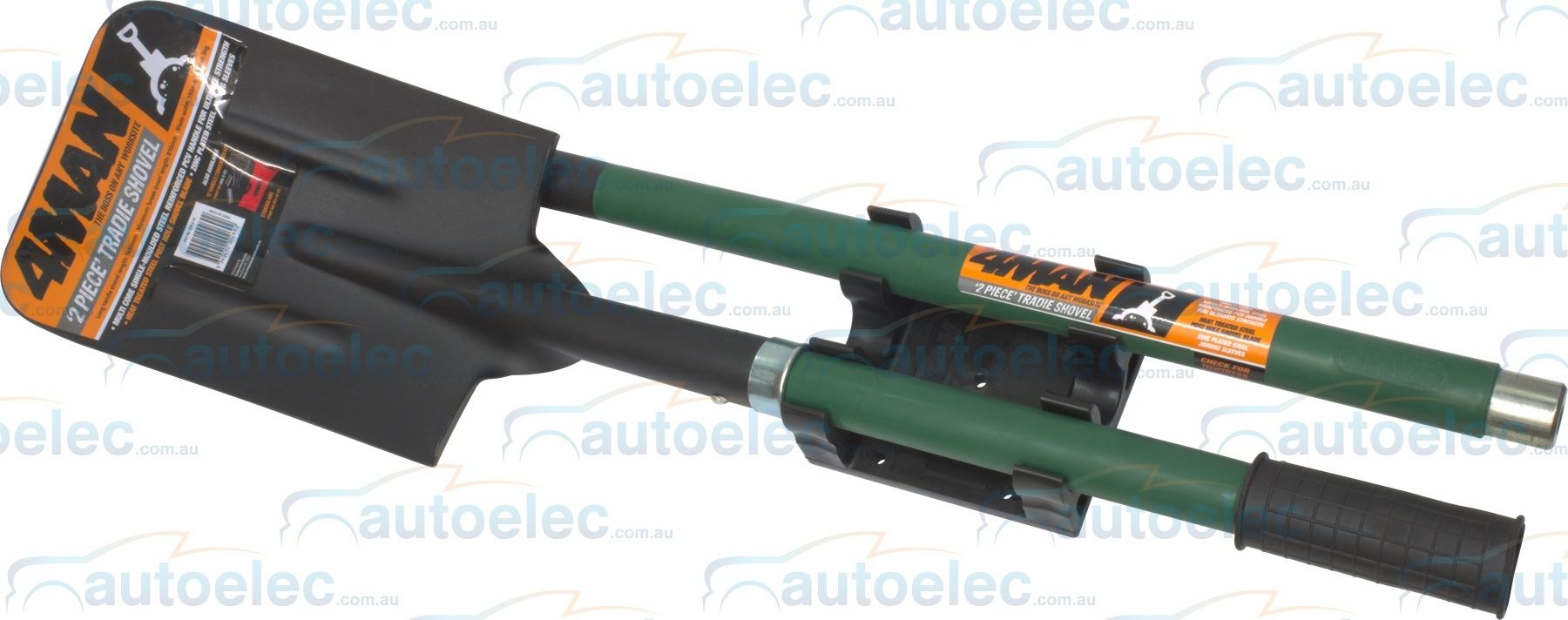 4MAN COMPACT 2 PIECE RECOVERY SHOVEL TOOL 4WD 4X4 CAMPING OUTDOOR SPADE