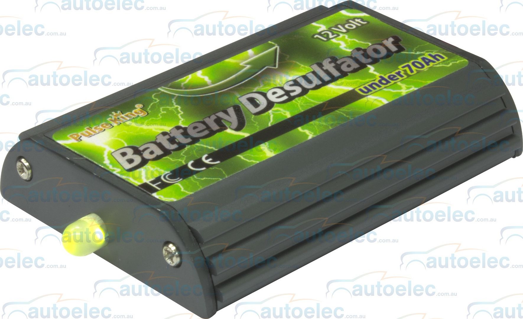 PULSE KING BATTERY BATTERY DESULFATOR FOR 12 VOLT LEAD ACID BASED 