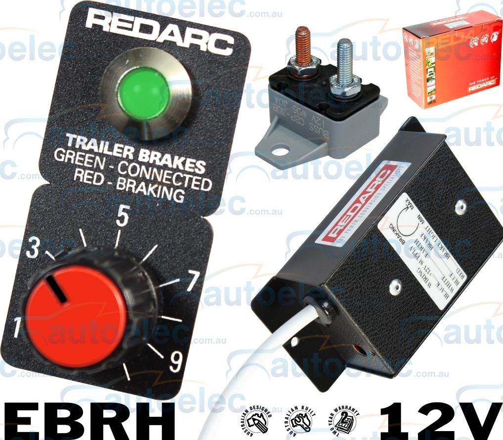 Redarc Remote Head Electric Trailer Brake Controller Caravan Ebrh NEW