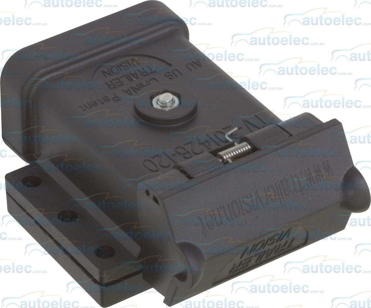 2x 120A AMP GENUINE ANDERSON PLUG CONNECTOR + TRAILER VISION MOUNTING