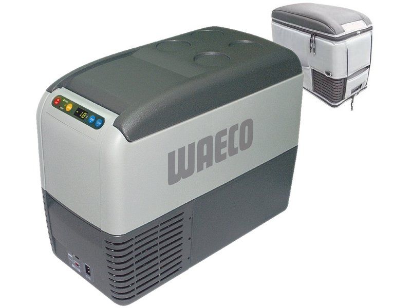 WAECO CF25 FRIDGE FREEZER + COVER NEW REFRIGERATOR CAR PORTABLE