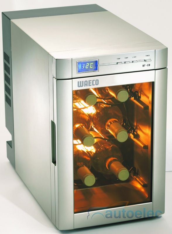 WAECO MF6W MY FRIDGE 6 BOTTLE WINE CHAMBER STORE THERMOELECTRIC COOLER