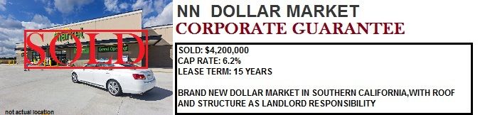 triple net lease properties-dollar general - family dollar- income investment - NNN dollar stores