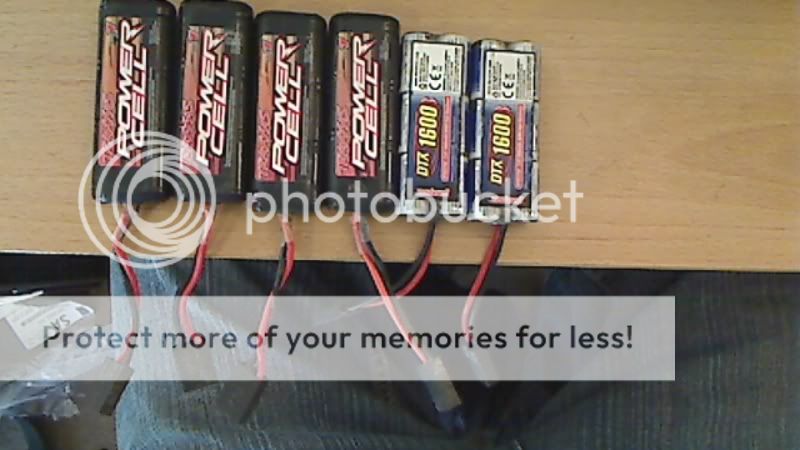 16 Traxxas e revo / summit / slash Battery **Lot** 7.2v** GOOD 